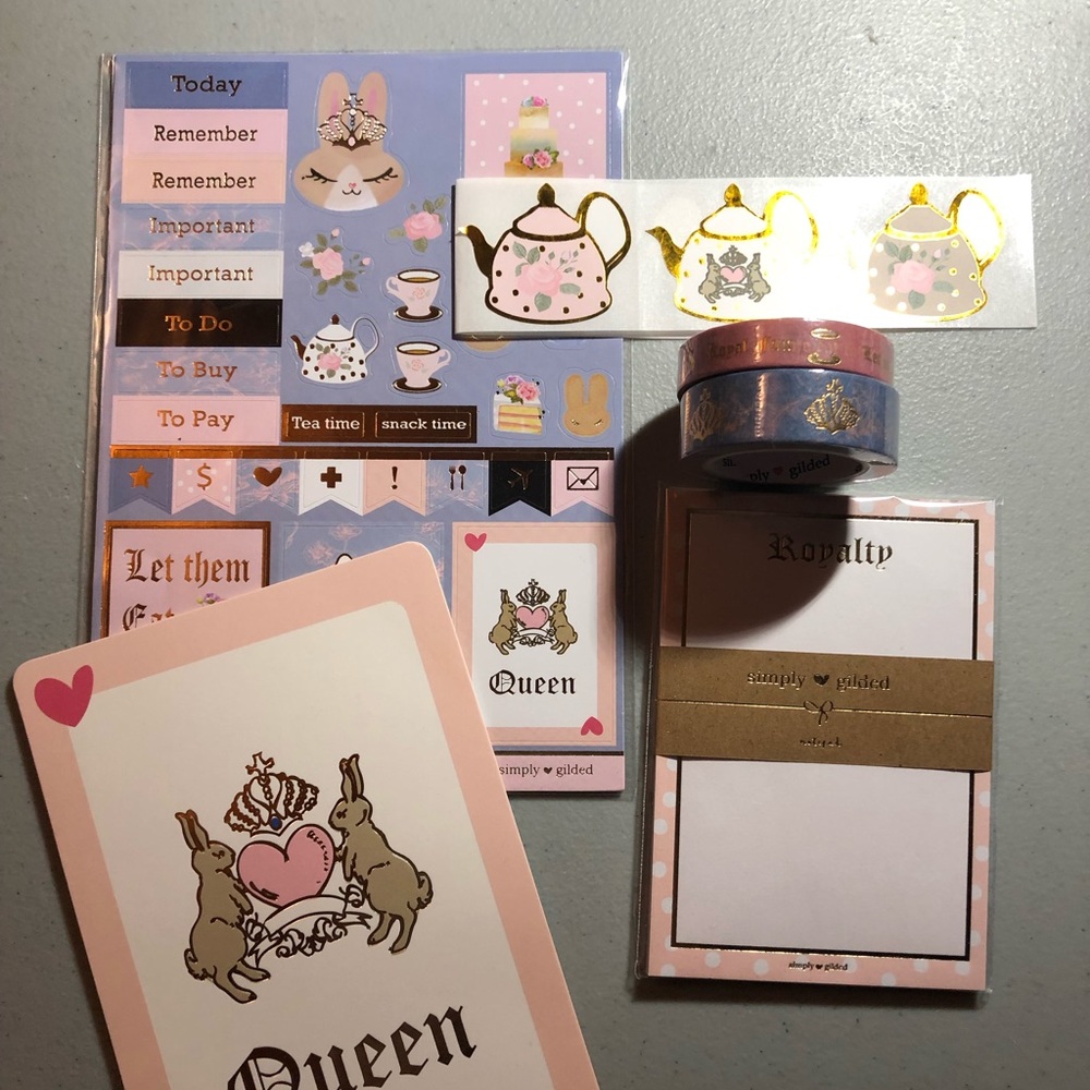 Simply Gilded Partial Royal Tea Box